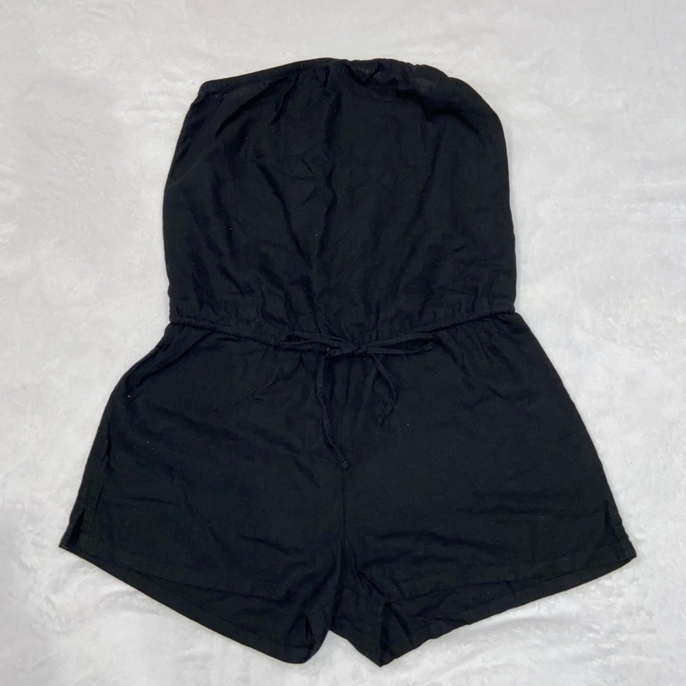 Tube top romper